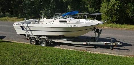 Glassport Power boats For Sale by owner | 1991 22 foot Glassport Cuddy Cabin